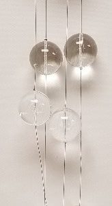 BALL GARLAND CLEAR/30mm