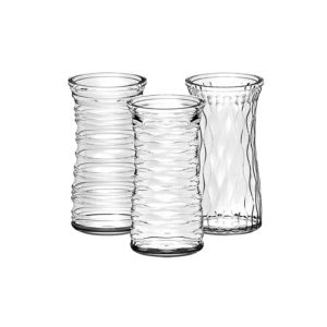 ROSE VASE ASSORTED/9"  CASE x 12