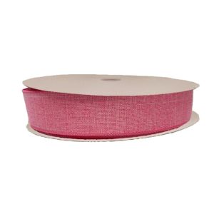 PINK POLY LINEN/1.5"