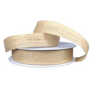 NATURAL BURLAP JUTE /7/8"