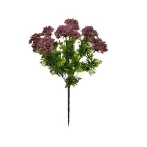 PURPLE WILD ALLIUM BUSH X 12 Stems