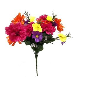 MULTI SPRING PEONY/GERBERA/COSMOS BUSH X 12 Stems